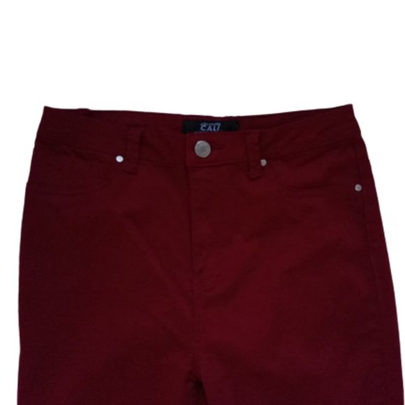 Red Jeans Size 9 - Picture 2 of 3